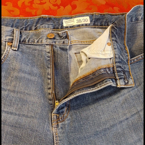 Cremieux Men's jeans straight leg size 38/30. - Picture 7 of 8